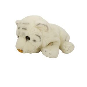 RBI Ron Banafato White Tiger Hand Puppet Plush Stuffed Animal Toy NO Sound